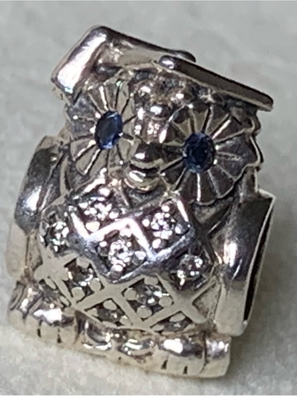 Authentic Retired Pandora Graduate Owl